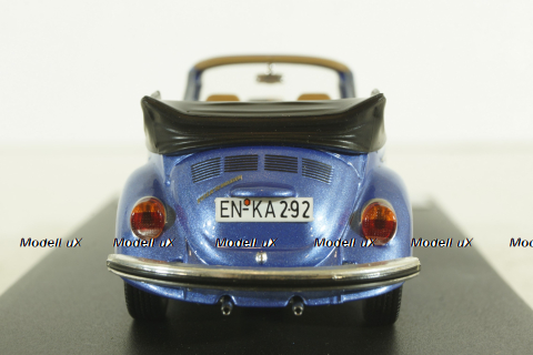 Volkswagen Beetle Cabriolet, 1973, blue metallic, PRD531, Premium X 1:43