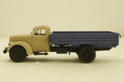 УралЗис-355М, борт, бежевый/синий, АвтоИстория 1:43