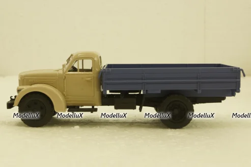 УралЗис-355М, борт, бежевый/синий, АвтоИстория 1:43