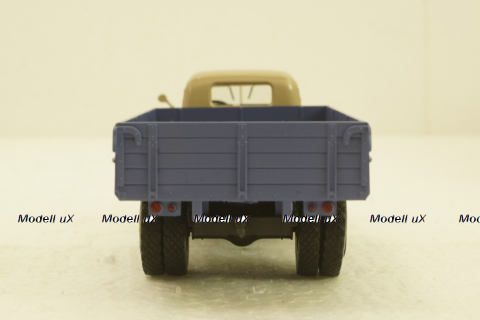 УралЗис-355М, борт, бежевый/синий, АвтоИстория 1:43