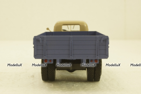 УралЗис-355М, борт, бежевый/синий, АвтоИстория 1:43