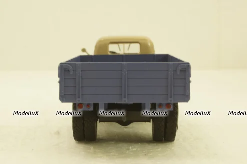 УралЗис-355М, борт, бежевый/синий, АвтоИстория 1:43