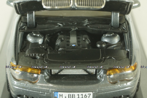 BMW 745I (E65) grey, 7 Series, 80420142203, Minichamps 1:43