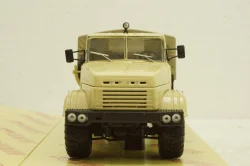 Краз-260 борт с тентом бежевый 1990, Н291, Наш Автопром 1:43
