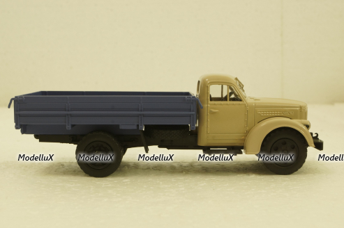 УралЗис-355М, борт, бежевый/синий, АвтоИстория 1:43