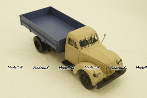 УралЗис-355М, борт, бежевый/синий, АвтоИстория 1:43