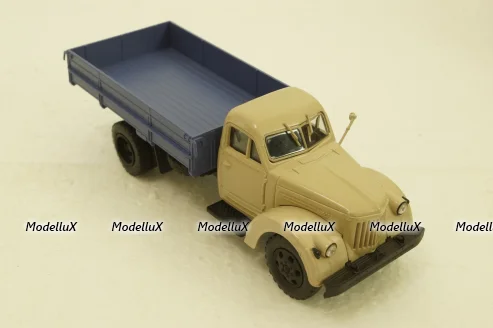 УралЗис-355М, борт, бежевый/синий, АвтоИстория 1:43