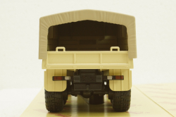 Краз-260 борт с тентом бежевый 1990, Н291, Наш Автопром 1:43