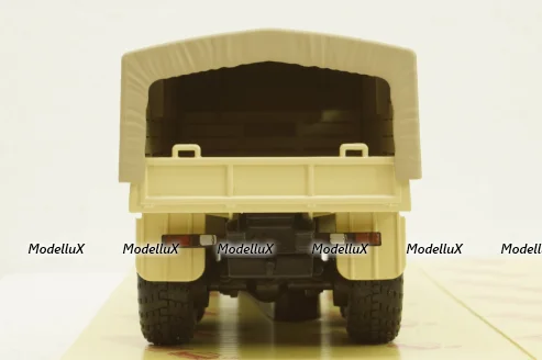 Краз-260 борт с тентом бежевый 1990, Н291, Наш Автопром 1:43