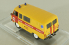 Уаз-452 медицинский, желтый, Конверсия 1:43