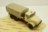 Краз-260 борт с тентом бежевый 1990, Н291, Наш Автопром 1:43