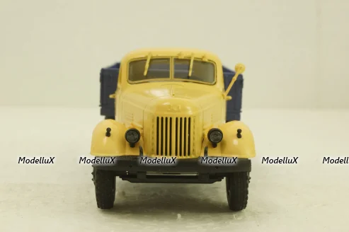 Зил-164, борт, желтый/синий, АвтоИстория 1:43