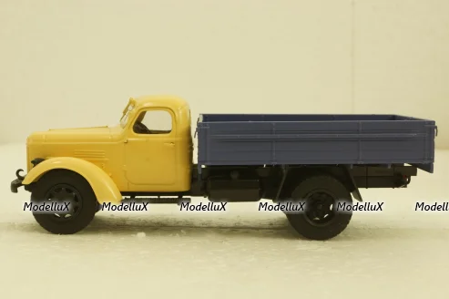 Зил-164, борт, желтый/синий, АвтоИстория 1:43