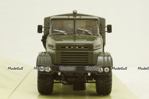 Краз-260 борт с тентом Хаки 1990, Н291, Наш Автопром 1:43