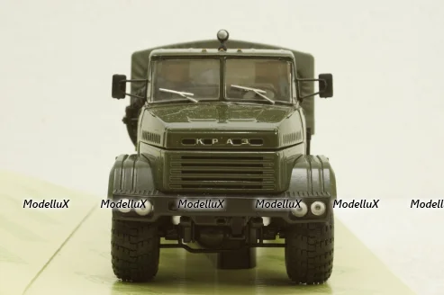 Краз-260 борт с тентом Хаки 1990, Н291, Наш Автопром 1:43