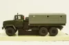 Краз-260 борт с тентом Хаки 1990, Н291, Наш Автопром 1:43