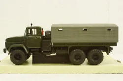 Краз-260 борт с тентом Хаки 1990, Н291, Наш Автопром 1:43