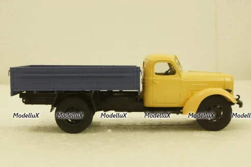 Зил-164, борт, желтый/синий, АвтоИстория 1:43
