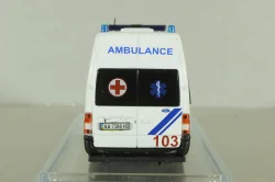 Ford Transit LWB high roof 2000, медицинский, Конверсия 1:43