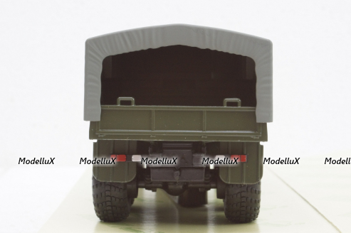 Краз-260 борт с тентом Хаки 1990, Н291, Наш Автопром 1:43