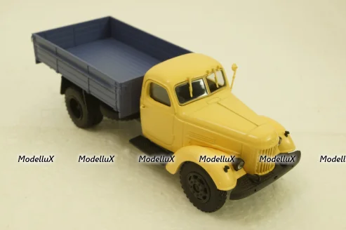 Зил-164, борт, желтый/синий, АвтоИстория 1:43