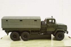 Краз-260 борт с тентом Хаки 1990, Н291, Наш Автопром 1:43