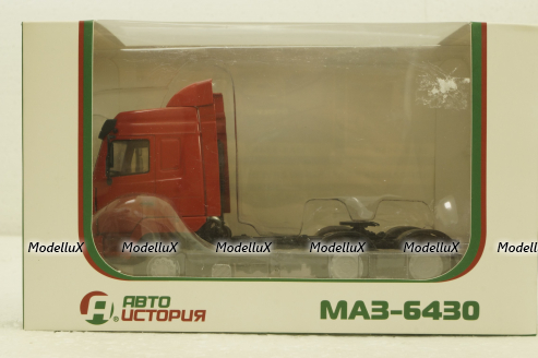 Маз-6430 тягач, красный, АвтоИстория 1:43