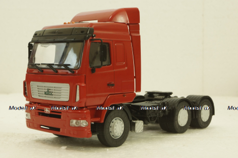Маз-6430 тягач, красный, АвтоИстория 1:43