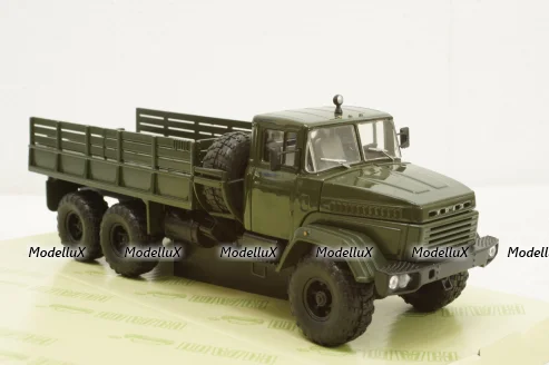 Краз-260 борт с тентом Хаки 1990, Н291, Наш Автопром 1:43