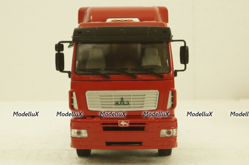 Маз-6430 тягач, красный, АвтоИстория 1:43
