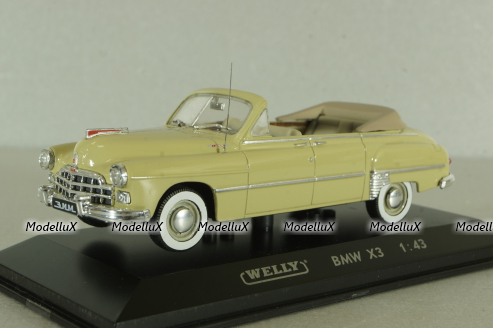 Газ-12 Зим кабриолет 1951, бежевый, V.M.S -Lviv 1:43