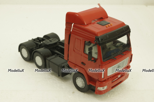 Маз-6430 тягач, красный, АвтоИстория 1:43
