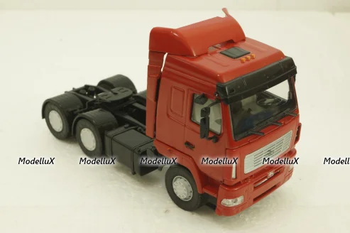Маз-6430 тягач, красный, АвтоИстория 1:43