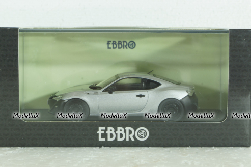 Toyota 86 RC silver/black, 44886, Ebbro 1:43