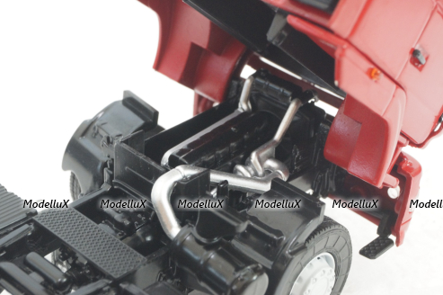 Маз-6430 тягач, красный, АвтоИстория 1:43