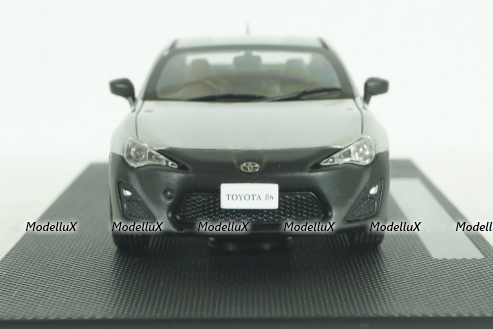 Toyota 86 RC silver/black, 44886, Ebbro 1:43