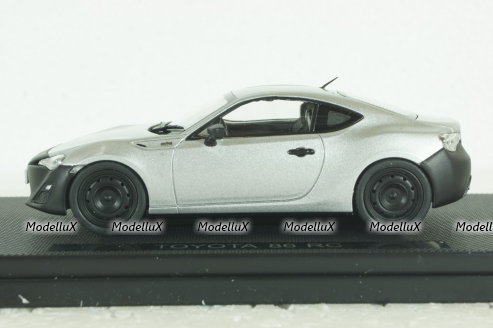 Toyota 86 RC silver/black, 44886, Ebbro 1:43