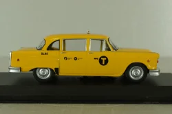 Checker 1974 N.Y.C. taxi from movie John Wick, 86607, Greenlight, 1:43