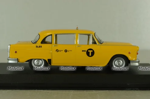 Checker 1974 N.Y.C. taxi from movie John Wick, 86607, Greenlight, 1:43