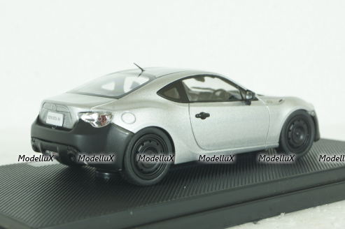 Toyota 86 RC silver/black, 44886, Ebbro 1:43