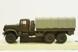 Краз-214Б борт с тентом хаки 1963, Н287, Наш Автопром 1:43