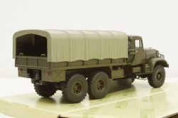 Краз-214Б борт с тентом хаки 1963, Н287, Наш Автопром 1:43