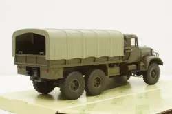 Краз-214Б борт с тентом хаки 1963, Н287, Наш Автопром 1:43