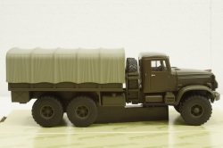 Краз-214Б борт с тентом хаки 1963, Н287, Наш Автопром 1:43