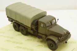 Краз-214Б борт с тентом хаки 1963, Н287, Наш Автопром 1:43