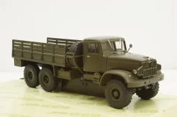 Краз-214Б борт с тентом хаки 1963, Н287, Наш Автопром 1:43