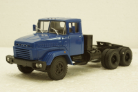 Краз-6444 тягач 1986 синий, Н780, Наш Автопром 1:43