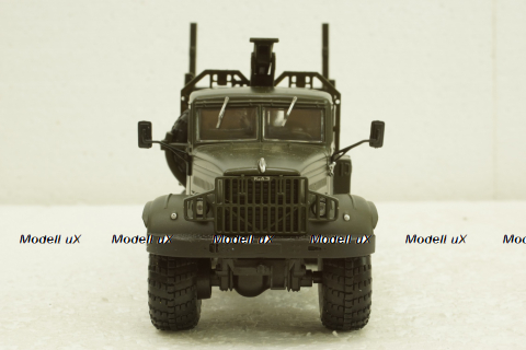 Краз-255Л лесовоз, хаки, Н726, Наш Автопром 1:43