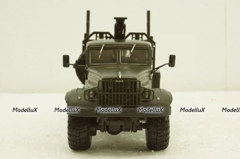 Краз-255Л лесовоз, хаки, Н726, Наш Автопром 1:43