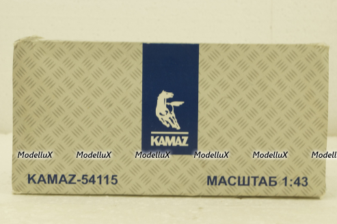 Камаз-54115 тягач, серый, АвтоИстория 1:43